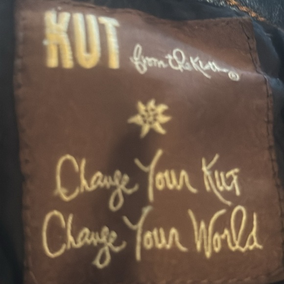 Kut from the Kloth Sienna Skinny mid rise five pocket stretch jeans sz 10 - Picture 11 of 12